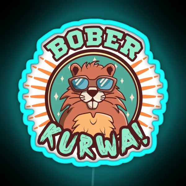 Bober Kurwa RGB Neon Sign
