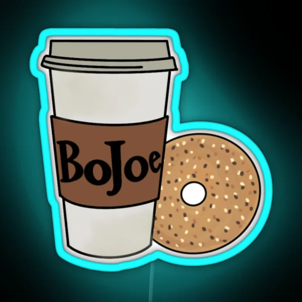 Bodo S Bagels And Coffee RGB Neon Sign