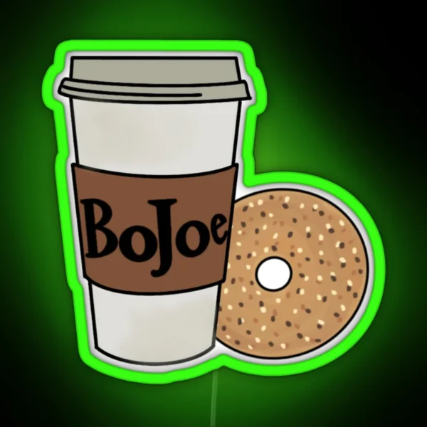 Bodo S Bagels And Coffee RGB Neon Sign