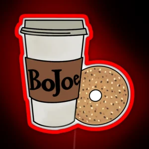 Bodo S Bagels And Coffee RGB Neon Sign