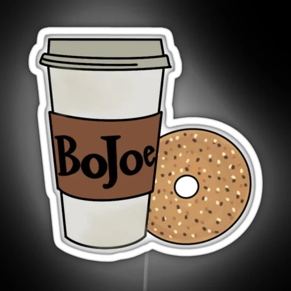 Bodo S Bagels And Coffee RGB Neon Sign