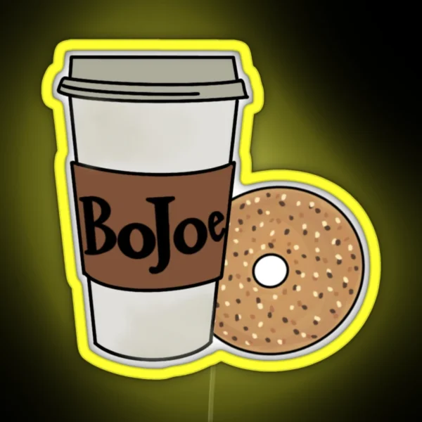 Bodo S Bagels And Coffee RGB Neon Sign