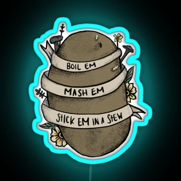 Boil Em RGB Neon Sign
