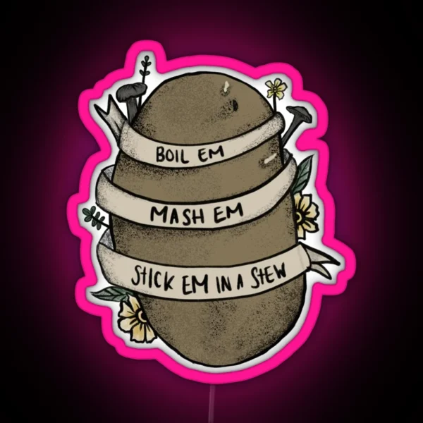 Boil Em RGB Neon Sign