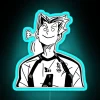 Bokuto Smiling RGB Neon Sign - Image 3