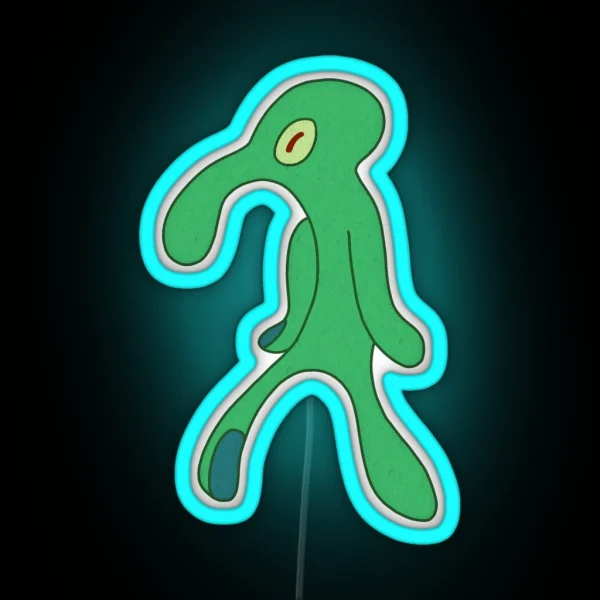 Bold And Brash And Belongs In The Trash RGB Neon Sign