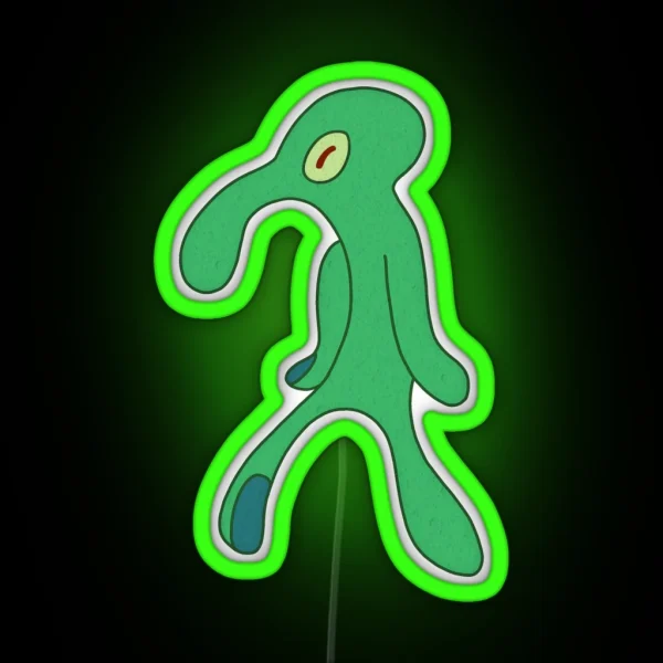 Bold And Brash And Belongs In The Trash RGB Neon Sign