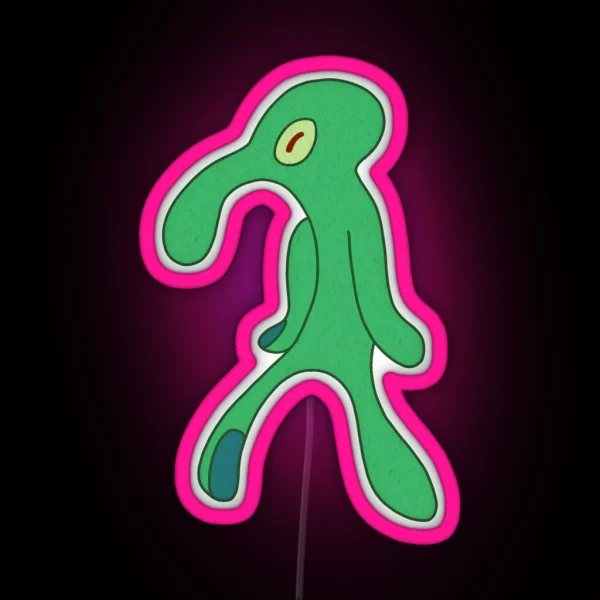 Bold And Brash And Belongs In The Trash RGB Neon Sign