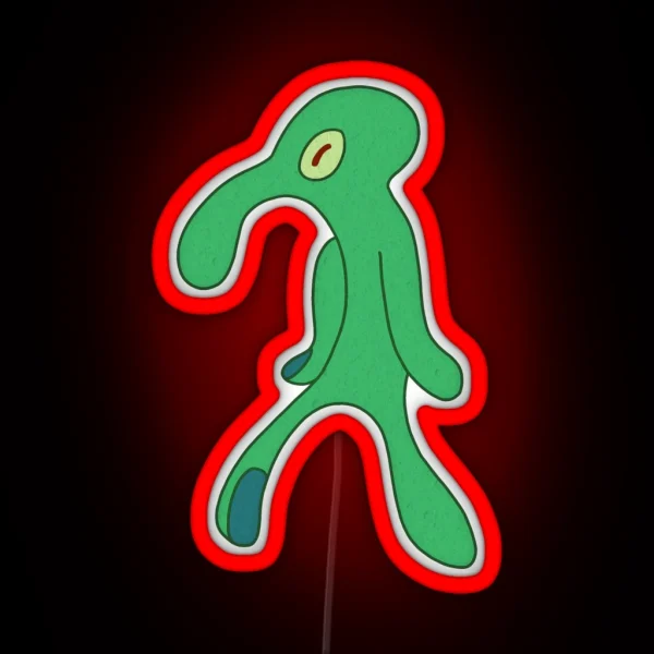 Bold And Brash And Belongs In The Trash RGB Neon Sign