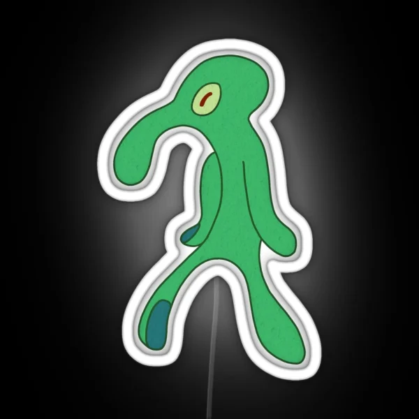 Bold And Brash And Belongs In The Trash RGB Neon Sign