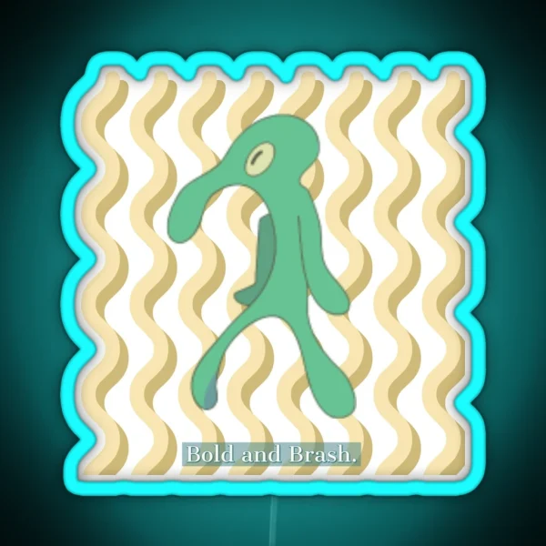 Bold And Brash RGB Neon Sign