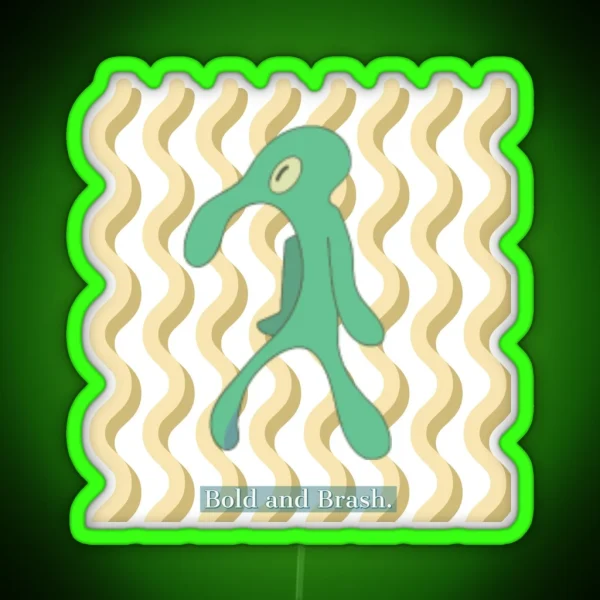 Bold And Brash RGB Neon Sign