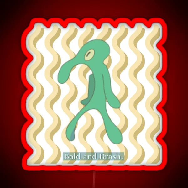 Bold And Brash RGB Neon Sign