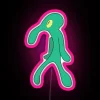 Bold And Brash Squidward S Painting RGB Neon Sign - Image 6