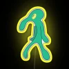 Bold And Brash Squidward S Painting RGB Neon Sign - Image 5