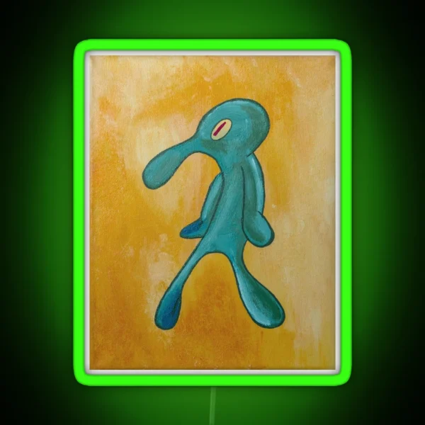 Bold N Brash Spongebob Squarepants RGB Neon Sign