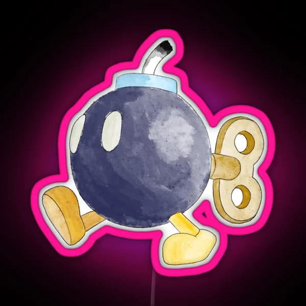 Bomb Omb RGB Neon Sign
