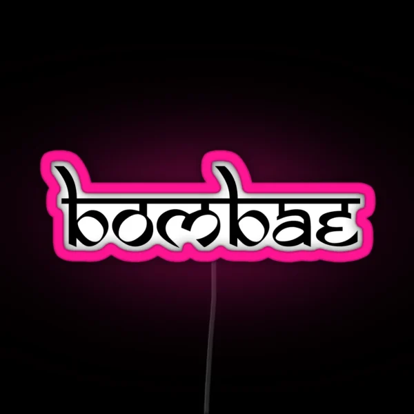Bombae RGB Neon Sign