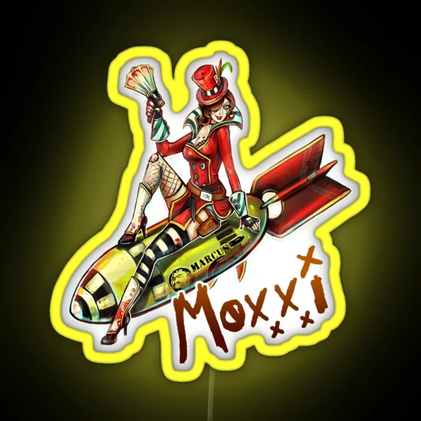 Bombshell Moxxi V2 RGB Neon Sign