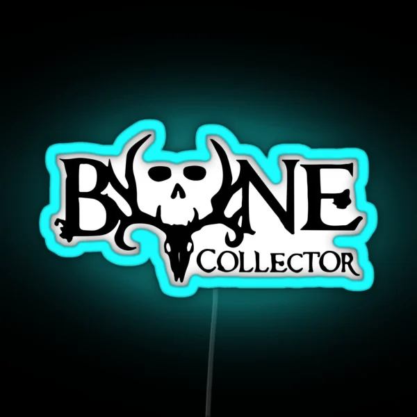 Bone Collector Deer Skull RGB Neon Sign