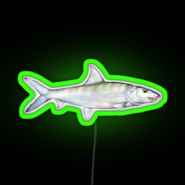 Bonefish RGB Neon Sign