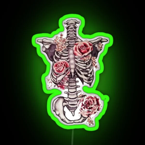Bones And Botany RGB Neon Sign