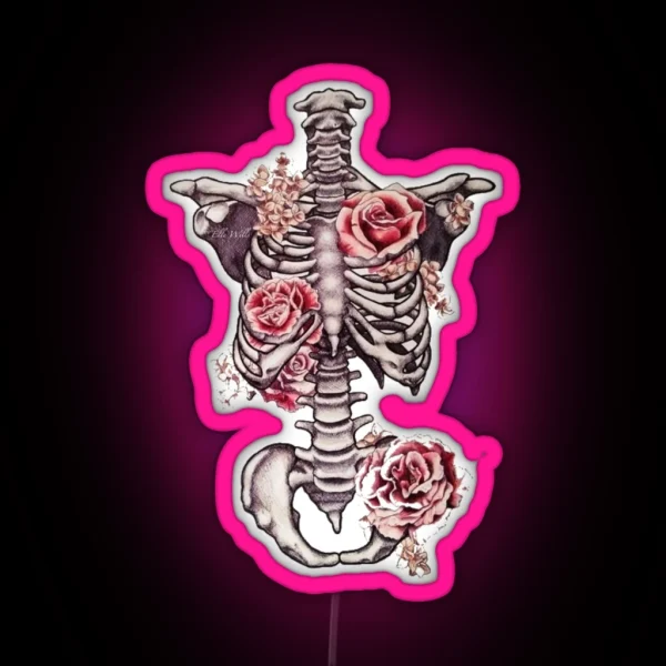 Bones And Botany RGB Neon Sign