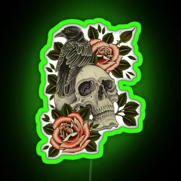 Bones And Botany RGB Neon Sign