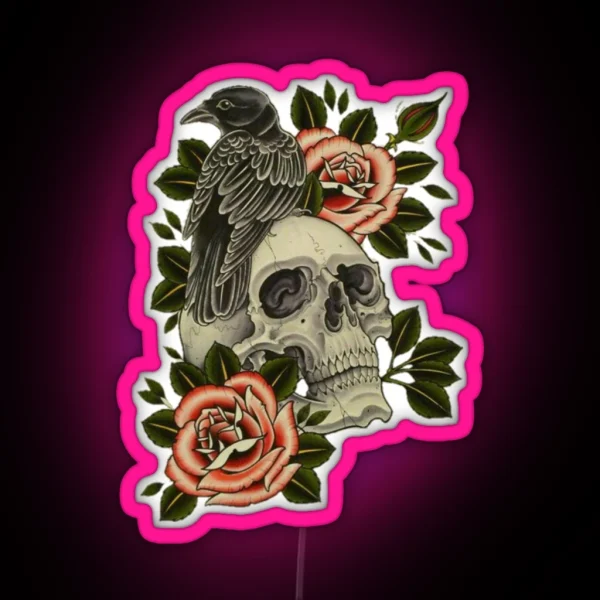 Bones And Botany RGB Neon Sign
