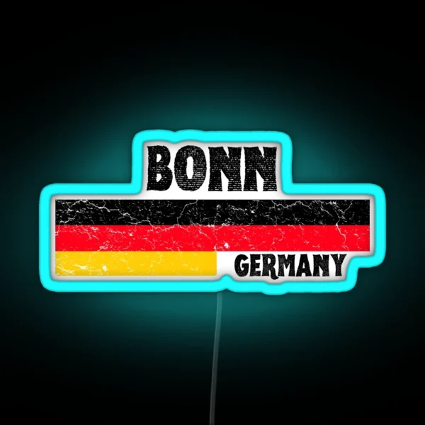 Bonn Germany RGB Neon Sign