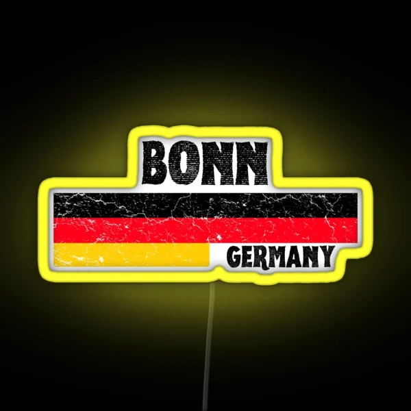 Bonn Germany RGB Neon Sign
