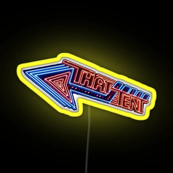 Bonnaroo That Tent Neon Sign RGB Neon Sign