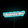 Book Boyfriends Fantasy Romance Booktok Reading RGB Neon Sign - Image 3