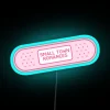 Bookish Bandage Pink Small Town Romance RGB Neon Sign - Image 3