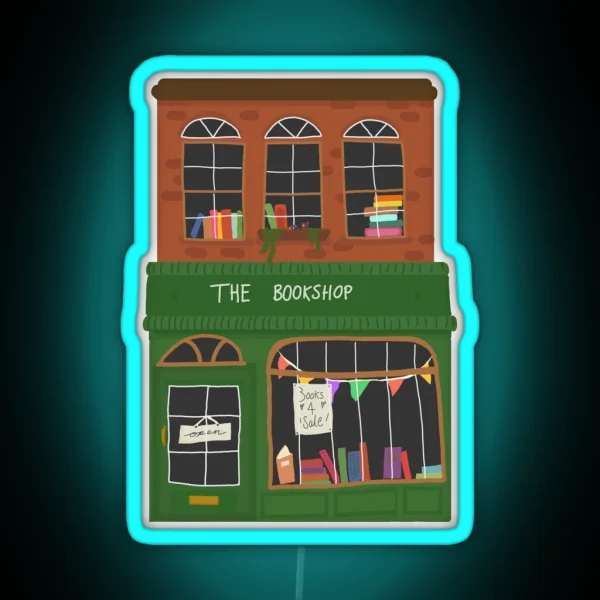 Bookshop RGB Neon Sign