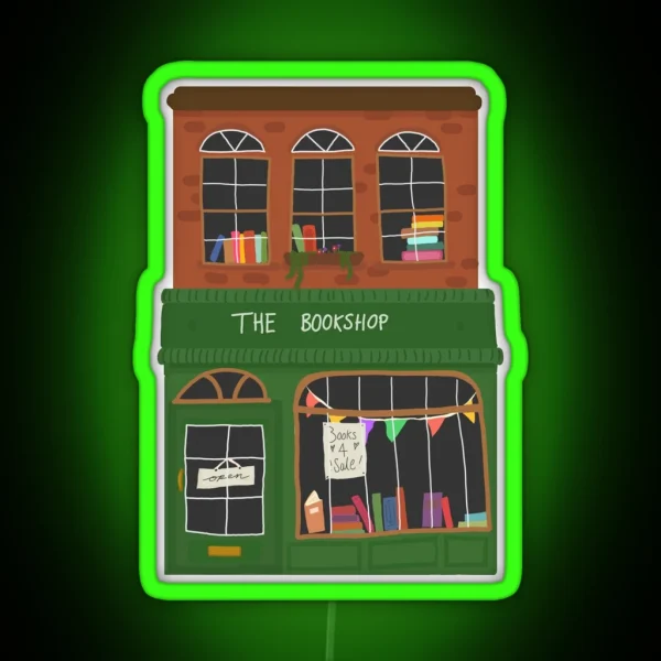 Bookshop RGB Neon Sign