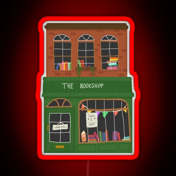 Bookshop RGB Neon Sign