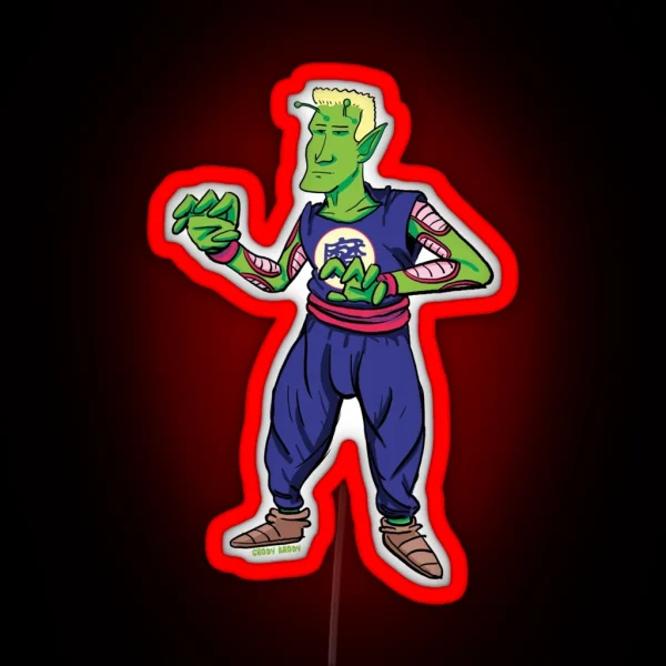 Boomhauer Piccolo King Of The Ball Z RGB Neon Sign