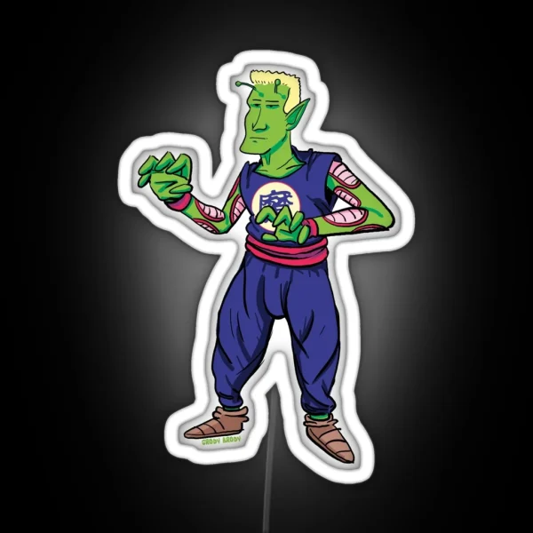 Boomhauer Piccolo King Of The Ball Z RGB Neon Sign