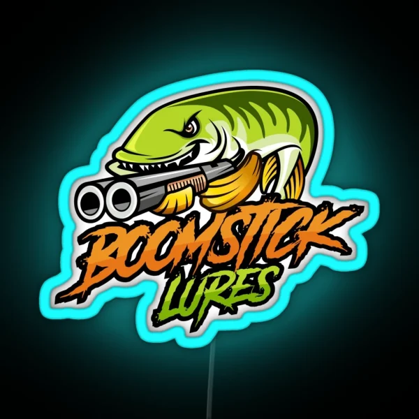 Boomstick Lures RGB Neon Sign