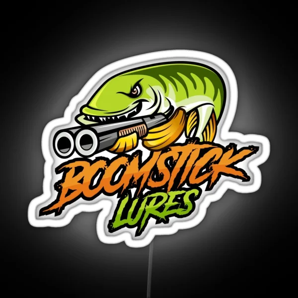 Boomstick Lures RGB Neon Sign