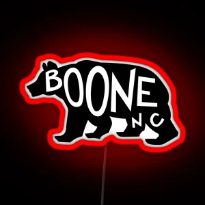 Boone Bear RGB Neon Sign