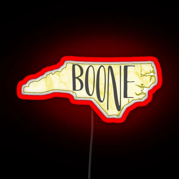 Boone Marbled RGB Neon Sign