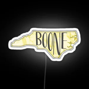 Boone Marbled RGB Neon Sign