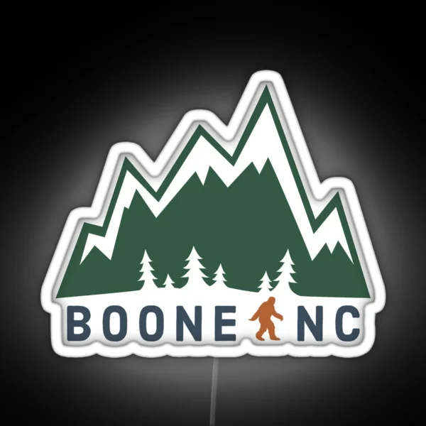 Boone Nc RGB Neon Sign
