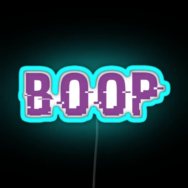 Boop RGB Neon Sign