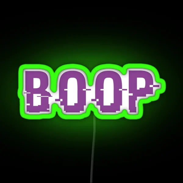 Boop RGB Neon Sign