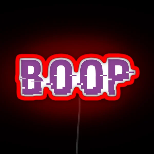 Boop RGB Neon Sign