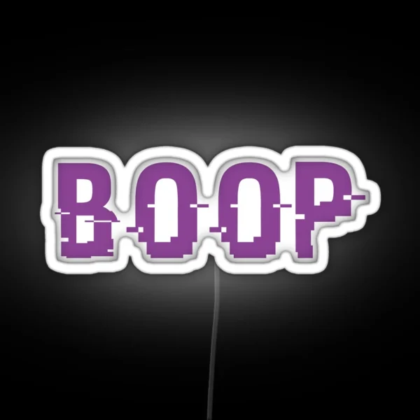 Boop RGB Neon Sign