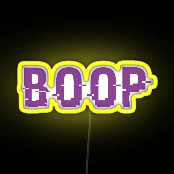 Boop RGB Neon Sign